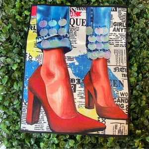 News Paper and Fashion Iron On Sheet